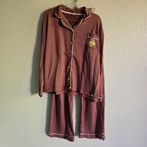The Polar Express x LR Clothing Pajamas by Lulu and Roo Little Road Co Size XL